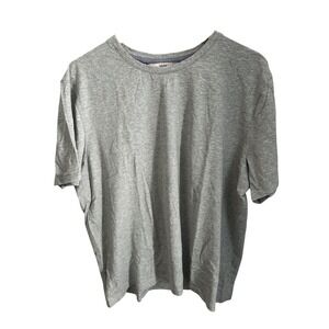 Joseph Abboud Mens Liquid Soft Crewneck TShirt Size XXL Grey Short Sleeve